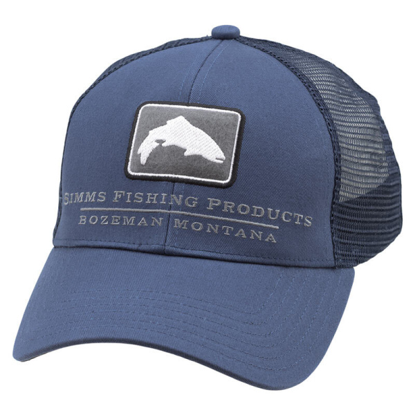 Бейсболка Small Fit Trout Icon Trucker (dark moon heather; Унисекс;)